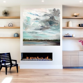 Foto 5 | Cuadro Decorativo - Cuadrados No. 2 - Lisa Zinna - Arte Moderno - Impresión En Lienzo - Fine Art Tj
