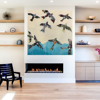 Foto 5 | Cuadro Decorativo - Días Nublados - Carol Hallock - Arte Moderno - Impresión En Lienzo - Fine Art Tj