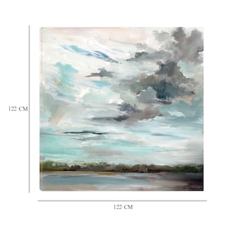 Foto 6 | Cuadro Decorativo - Días Nublados - Carol Hallock - Arte Moderno - Impresión En Lienzo - Fine Art Tj