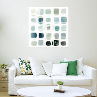 Foto 3 | Cuadro Decorativo - Cuadrados No. 2 - Lisa Zinna - Arte Moderno - Impresión En Lienzo - Fine Art Tj