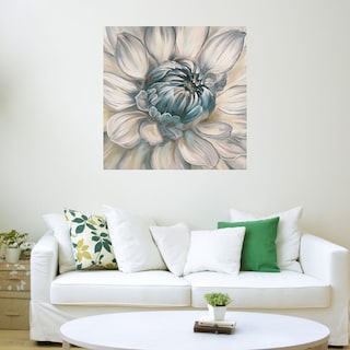 Foto 3 | Cuadro Decorativo Dahlia Azul II Arte Moderno Impresión en Lienzo