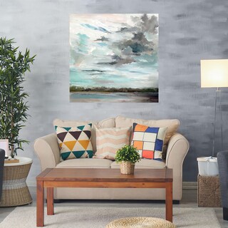 Foto 2 | Cuadro Decorativo - Días Nublados - Carol Hallock - Arte Moderno - Impresión En Lienzo - Fine Art Tj