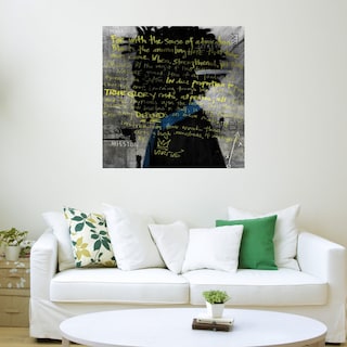 Foto 3 | Cuadro Decorativo - Él Dijo - Fine Art Tj - Nikki Chu - Arte Moderno - Impresión En Lienzo