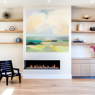 Foto 5 | Cuadro Decorativo - Colección Floral Roja - Fine Art Tj - Linda Wood - Arte Moderno - Impresión En Lienzo