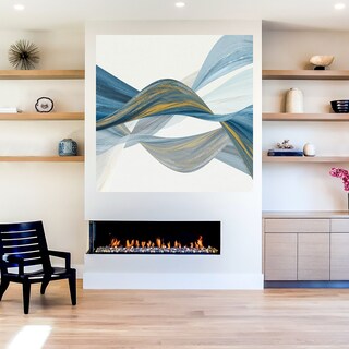 Foto 5 | Cuadro Decorativo - Corrientes Cambiantes I - Susan Jill - Arte Moderno - Impresión En Lienzo - Fine Art Tj
