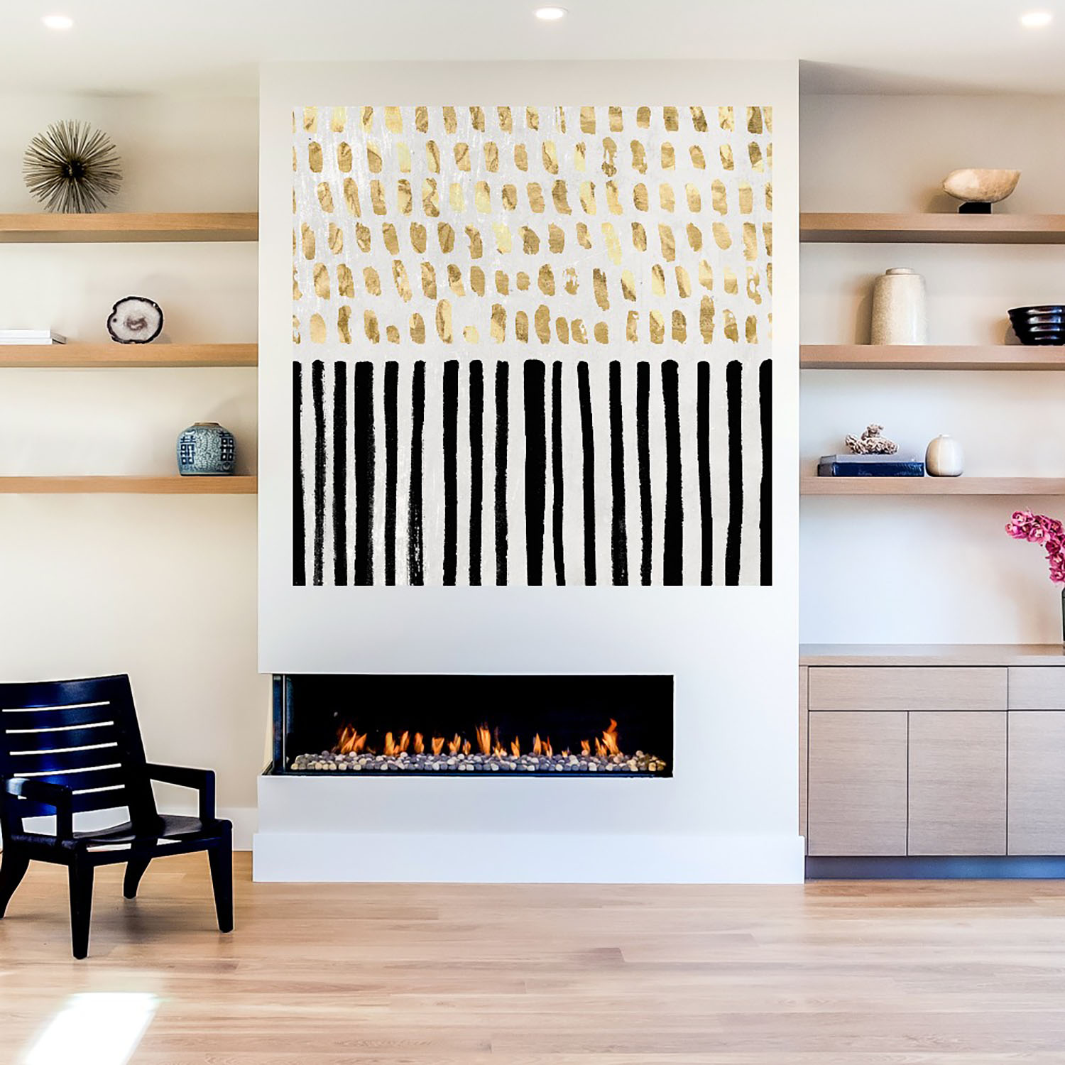 Foto 5 | Cuadro Decorativo - Corola Neutral I - Tania Bello  - Arte Moderno - Impresión En Lienzo - Fine Art Tj