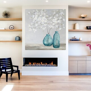 Foto 5 | Cuadro Decorativo - Colección Floral Roja - Linda Wood - Arte Moderno - Impresión En Lienzo - Fine Art Tj