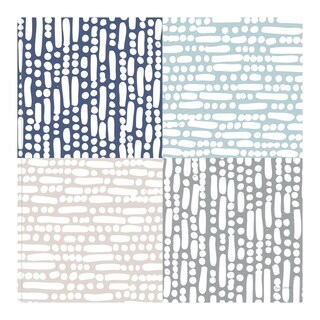 Foto 1 | Cuadro Decorativo - Corrientes Cruzadas - Cheryl Warrick - Arte Moderno - Impresión En Lienzo - Fine Art Tj