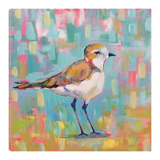 Foto 1 | Cuadro Decorativo - Chorlito Costero Iii - Jeanette Vertentes - Arte Moderno - Impresión En Lienzo - Fine Art Tj