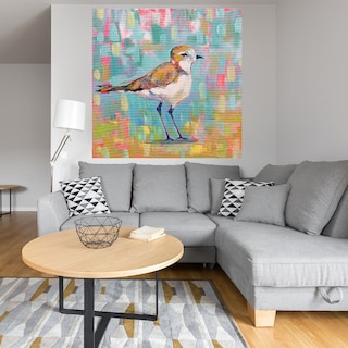 Foto 4 | Cuadro Decorativo - Chorlito Costero Iii - Jeanette Vertentes - Arte Moderno - Impresión En Lienzo - Fine Art Tj