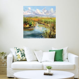 Foto 3 | Cuadro Decorativo - Cielo De La Tarde - Carol Hallock - Arte Moderno - Impresión En Lienzo - Fine Art Tj