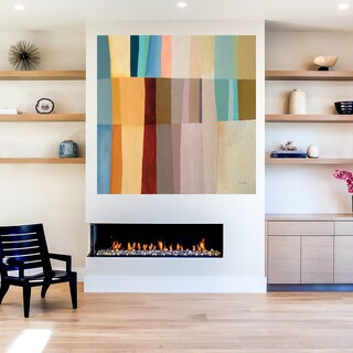 Foto 5 | Cuadro Decorativo - Distrito Jardin Ii - Katie Pertiet - Arte Moderno - Impresión En Lienzo - Fine Art Tj