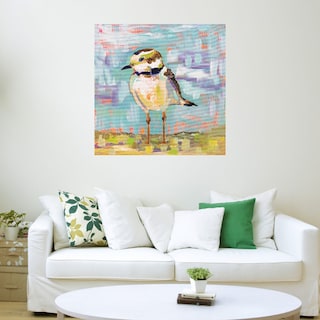 Foto 3 | Cuadro Decorativo - Chorlito Costero Ii - Fine Art Tj - Jeanette Vertentes - Arte Moderno - Impresión en Lienzo