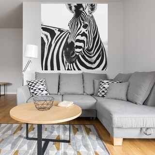 Foto 4 | Cuadro Decorativo - Cebra De Cerca - Fine Art Tj - Frida Bredesen - Arte Moderno - Impresión en Lienzo