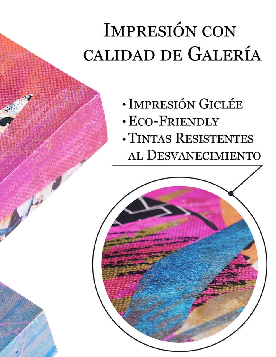 Foto 8 pulgar | Cuadro Decorativo - Cebra De Cerca - Fine Art Tj - Frida Bredesen  - Arte Moderno - Impresión en Lienzo