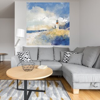 Foto 4 | Cuadro Decorativo Dunas de Verano Ken Hurd Arte Moderno Impresión en Lienzo 94x94 cm