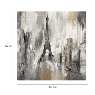 Foto 6 | Cuadro Decorativo - Eiffel Plateada - Heather Hayes - Arte Moderno - Impresión En Lienzo - Fine Art Tj