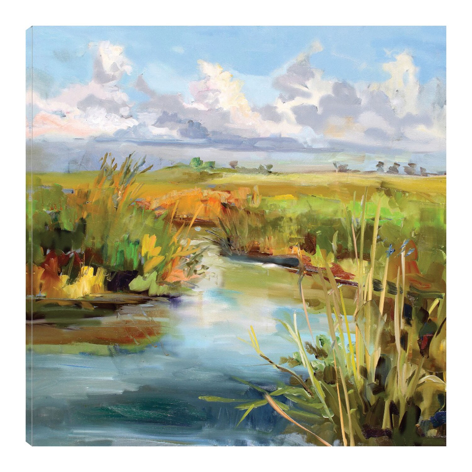 Cuadro Decorativo Fine Art TJ 'Cielo de la Tarde' de Carol Hallock 94 x 94 cm $2,882