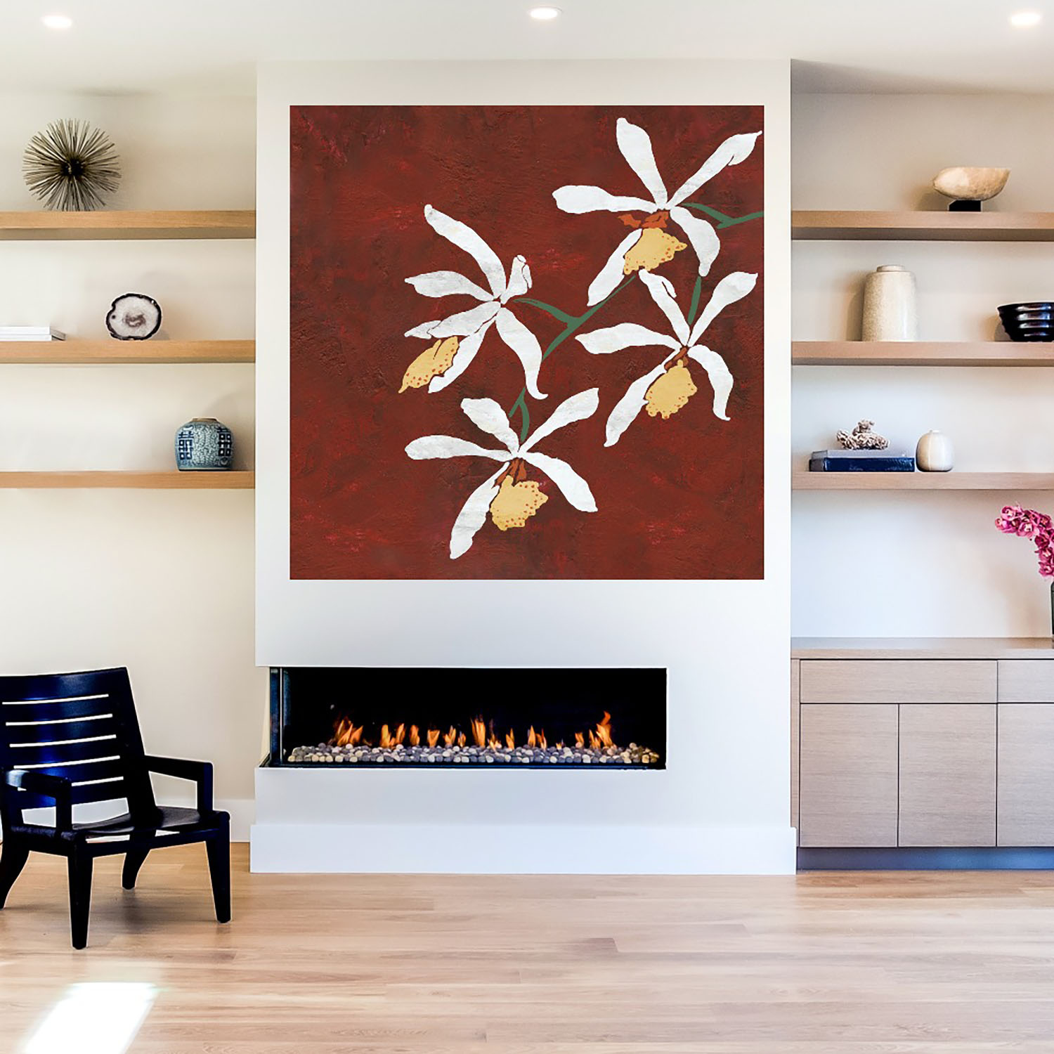 Foto 6 pulgar | Cuadro Decorativo - Dulce Magnolia - Fine Art Tj - Danhui Nai - Arte Moderno - Impresión en Lienzo