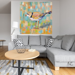 Foto 4 | Cuadro Decorativo - Chorlito Costero Iv - Fine Art Tj - Jeanette Vertentes - Arte Moderno - Impresión en Lienzo