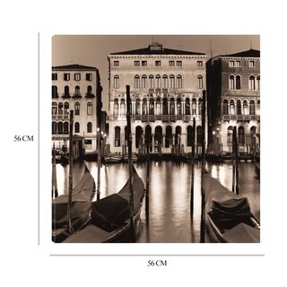 Foto 6 | Cuadro Decorativo - El Fran Canal De Noche - Fine Art Tj - Alan Blaustein - Arte Moderno - Impresión en Lienzo