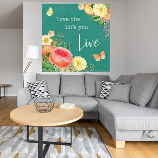 Foto 4 | Cuadro Decorativo - Distrito Jardin Ii - Fine Art Tj - Katie Pertiet - Arte Moderno - Impresión en Lienzo