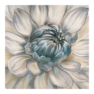 Foto 1 | Cuadro Decorativo Fine Art Tj Dahlia Azul Ii Studio Arts Arte Moderno Impresión en Lienzo