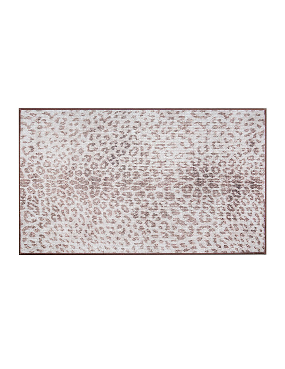 Tapete Decorativo Lavable Miya Leopardo Marrón