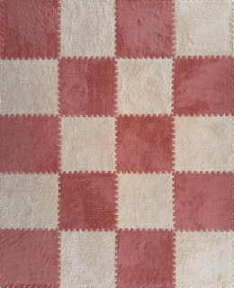 Foto 3 | Alfombra Rompecabezas De Felpa Beige 10 Pzas