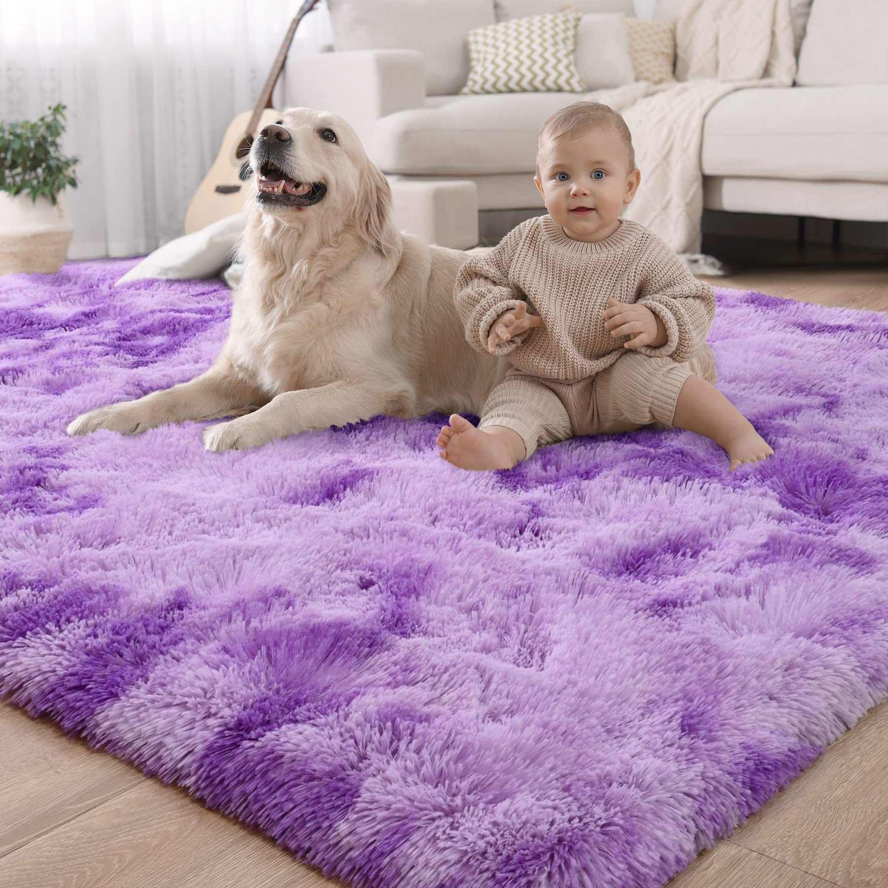 Foto 4 pulgar | Alfombra Lochas Luxury Shag Fluffy 150 x 240 cm - Venta Internacional