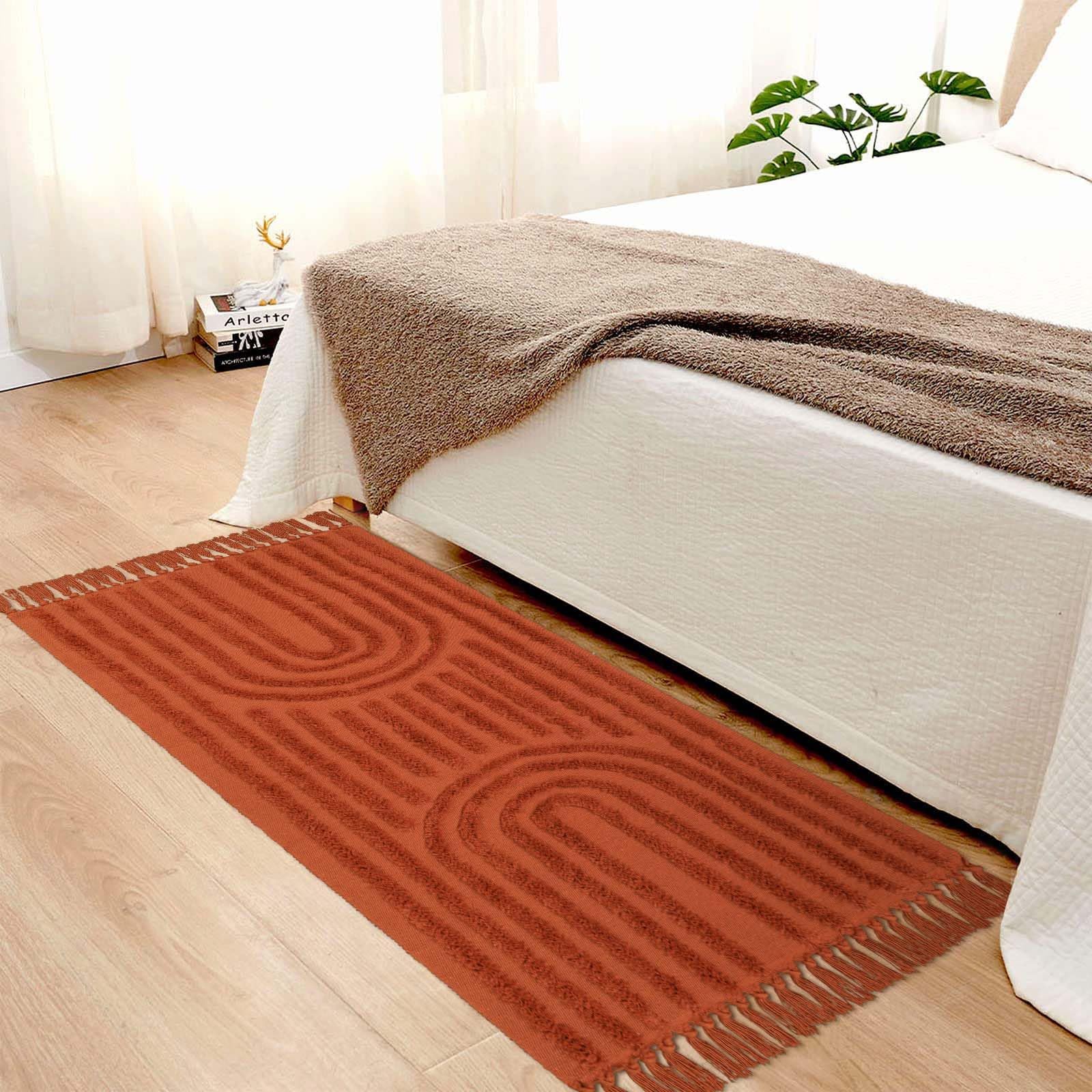 Foto 8 pulgar | Alfombra para Cocina Leevan 60 x 150 cm Terracota - Venta Internacional