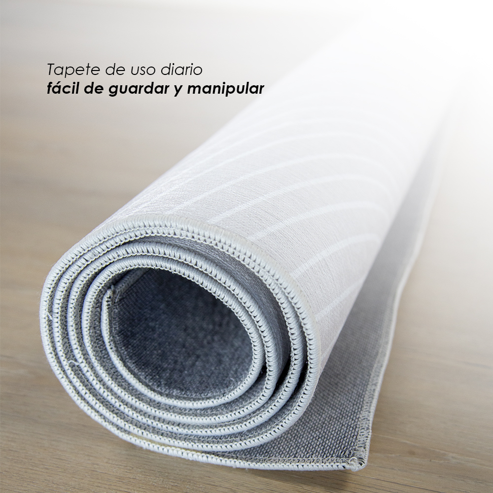 Foto 9 pulgar | Ilios Innova | Tapete Nórdico Estilo Lienzo Para Sala U Oficina Antideslizante