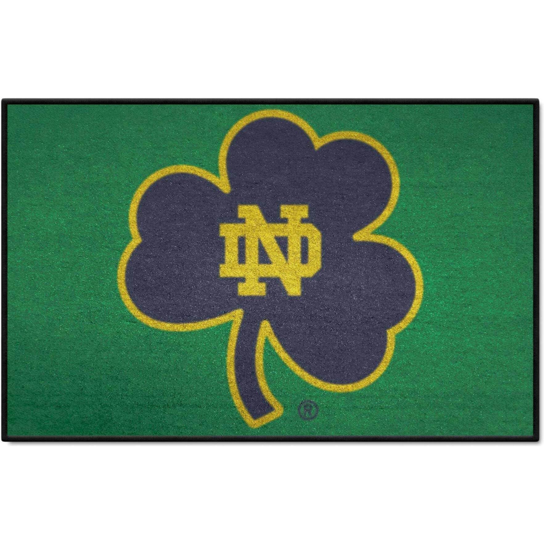 Foto 2 pulgar | Alfombrilla Para Principiantes Rug Fanmats Notre Dame Fighting Irish, 48 X 76 Cm - Venta Internacional.