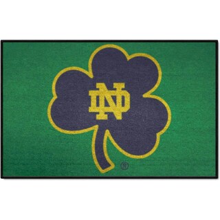 Foto 1 | Alfombrilla Para Principiantes Rug Fanmats Notre Dame Fighting Irish, 48 X 76 Cm - Venta Internacional.