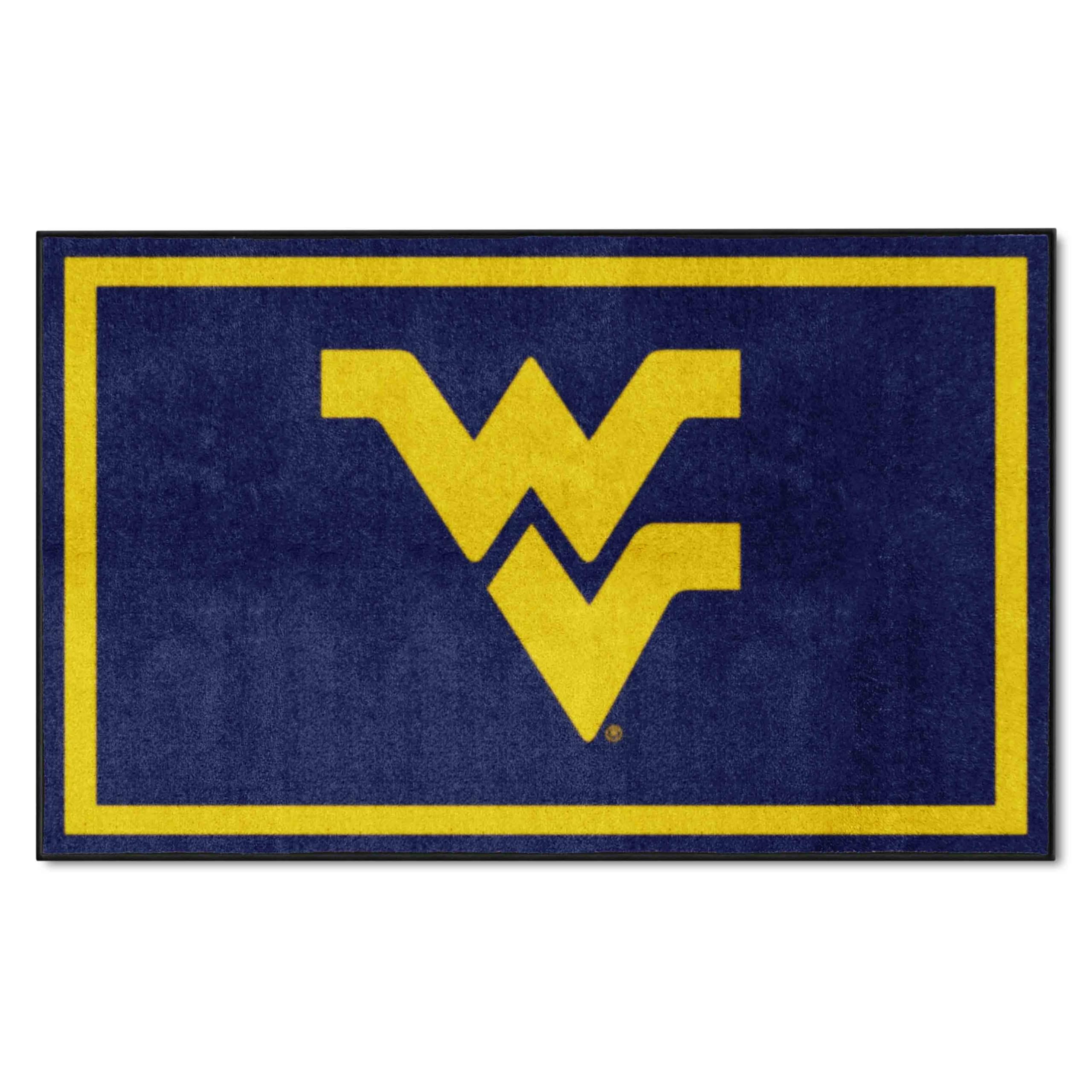 Foto 2 pulgar | Alfombra Fanmats De Nailon, Color Del Equipo De Virginia Occidental, 130 Cm X 210 Cm - Venta Internacional.