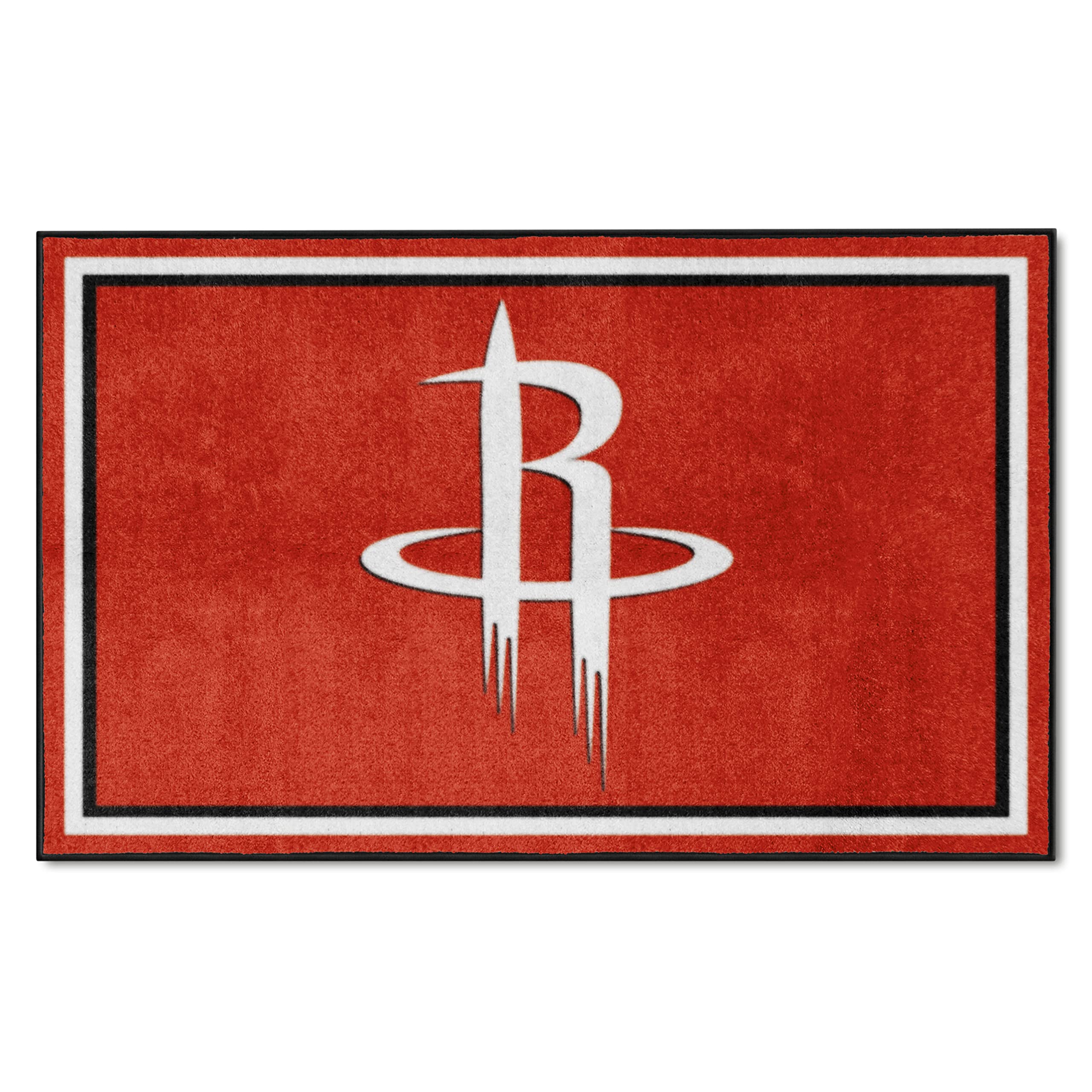 Foto 2 pulgar | Alfombra Fanmats Houston Rockets De Felpa De 120 Cm X 180 Cm - Venta Internacional.