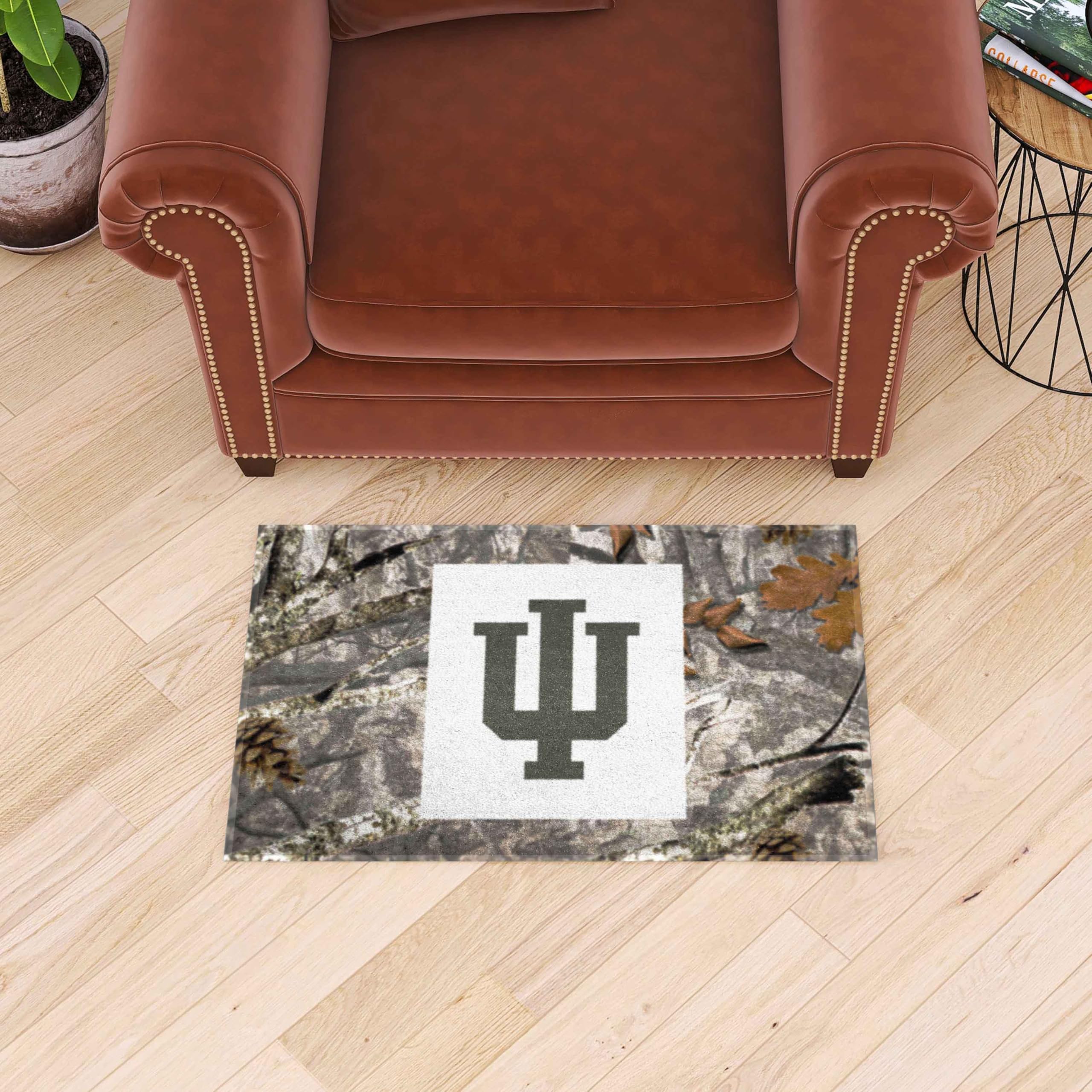 Foto 3 pulgar | Alfombrilla De Inicio Rug Fanmats Ncaa Indiana Hooisers Camo, 48 X 76 Cm - Venta Internacional.