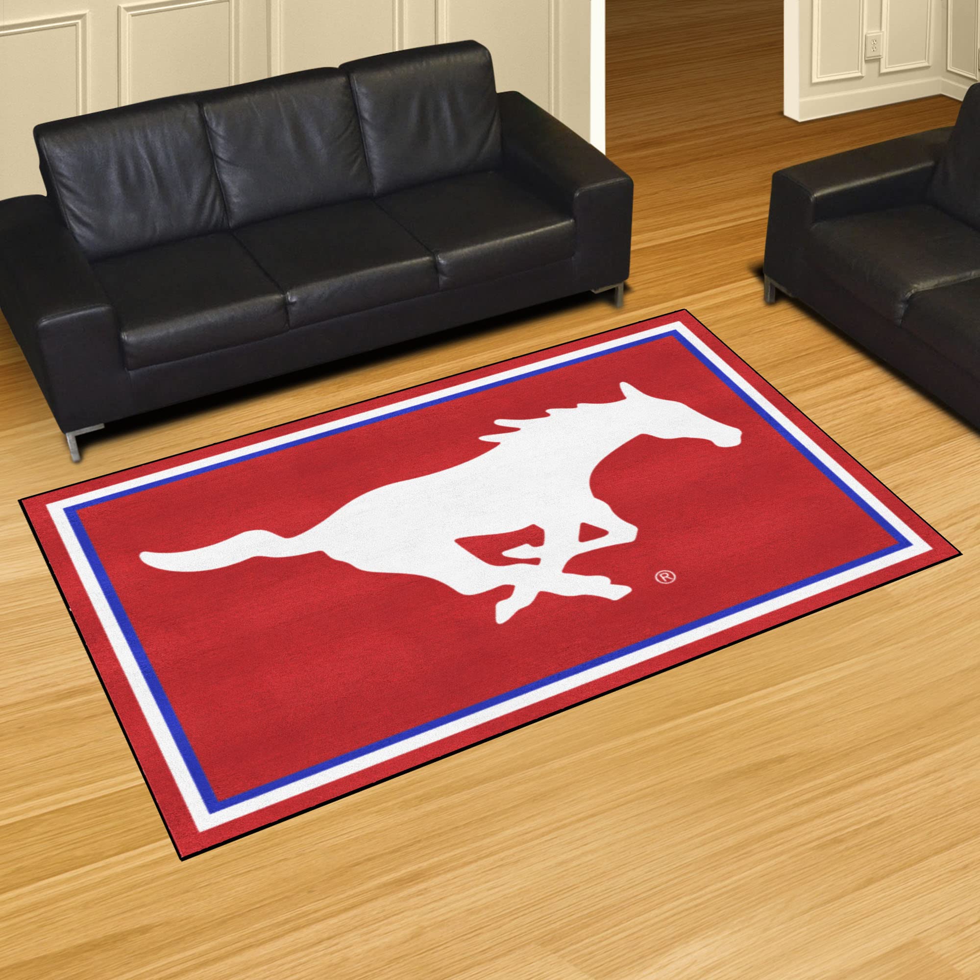 Foto 3 pulgar | Alfombra Fanmats De La Universidad Metodista Del Sur, 150 Cm X 240 Cm - Venta Internacional.
