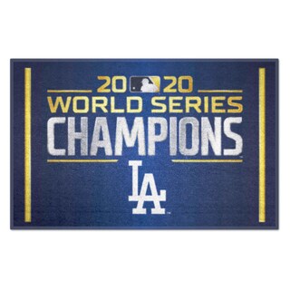 Foto 1 | Alfombra Fanmats Mlb Los Angeles Dodgers 2020 World Series 19 X 30 Pulgadas - Venta Internacional.