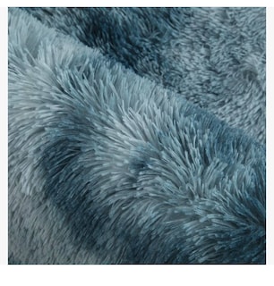 Foto 4 | Alfombra Decorativa Sala De Estar Y Dormitorio Modeloazul