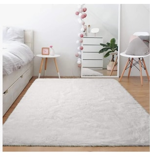 Foto 3 | Alfombra Decorativa Sala De Estar Y Dormitorio