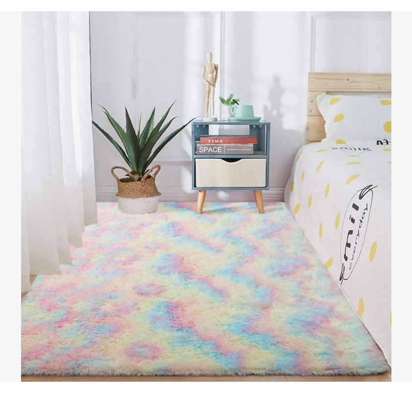 Foto 3 | Alfombra Decorativa Sala De Estar Y Dormitorio