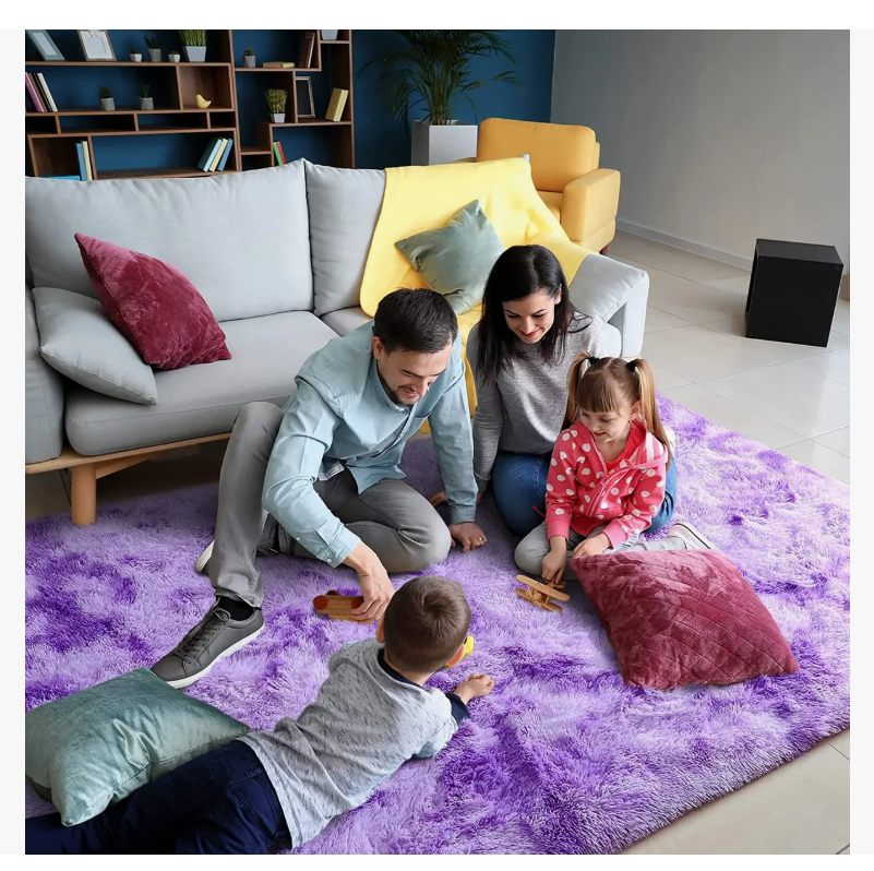 Foto 4 | Alfombra Decorativa Sala De Estar Y Dormitorio