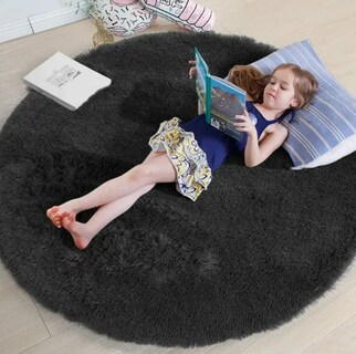 Foto 2 | Alfombra Redonda Xtellar De 120 Cm - Pieza Clave Para Un Hogar Chic Y Moderno