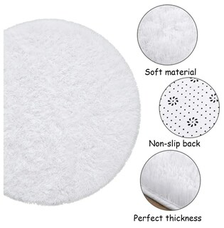 Foto 3 | Alfombra Redonda Xtellar De 120 Cm - Pieza Clave Para Un Hogar Chic Y Moderno