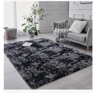 Foto 5 | Alfombra Decorativa Sala Estar Y Dormitorio 200x160 Cm Gris Claro