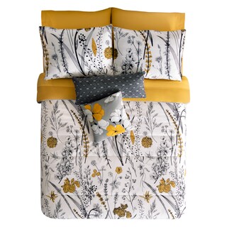 Foto 1 | Edredón Vianney Dalia King Size Color Amarillo