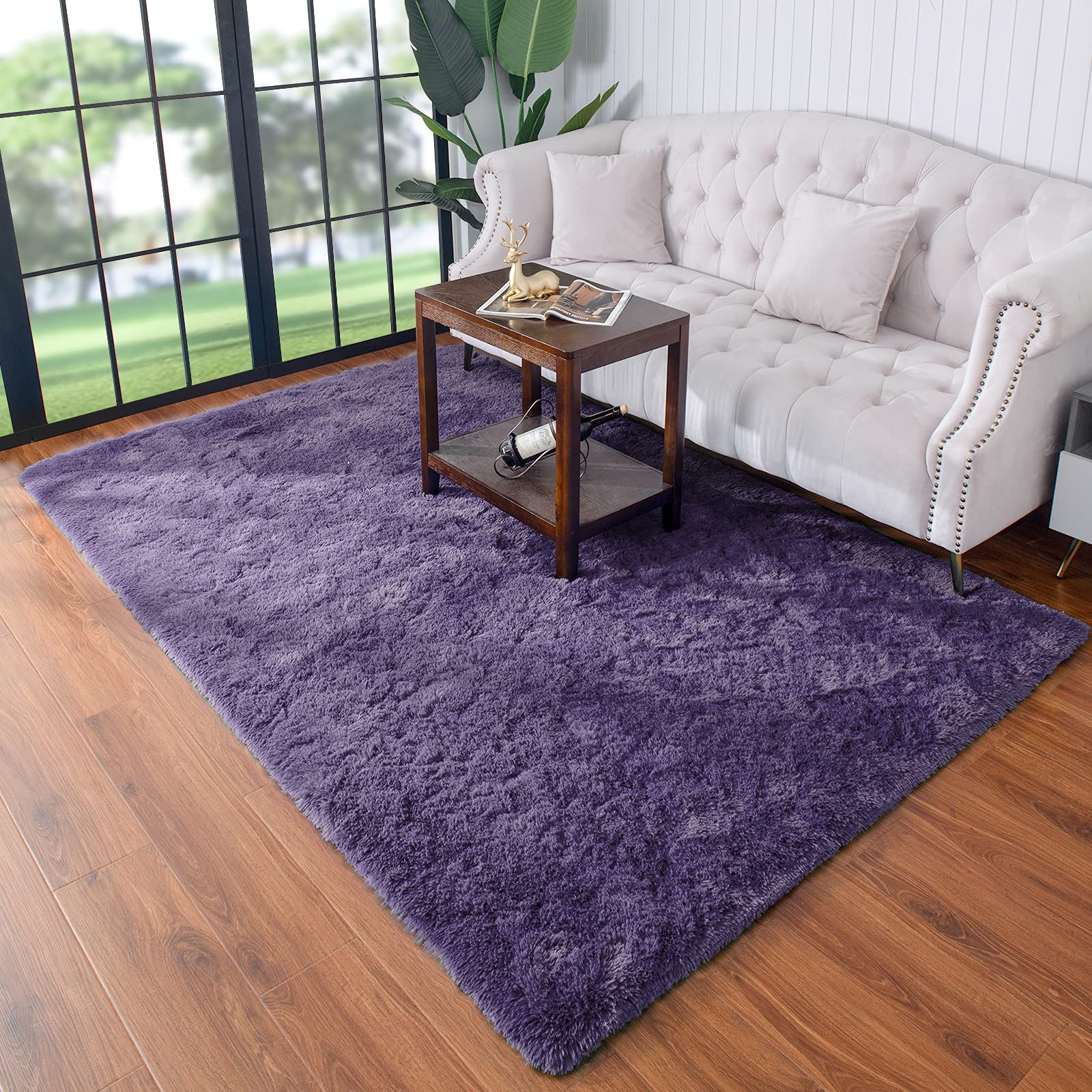 Foto 7 pulgar | Alfombra Lochas Ultrasuave Y Esponjosa Para Sala De Estar, 72 X 108 Pulgadas - Venta Internacional.