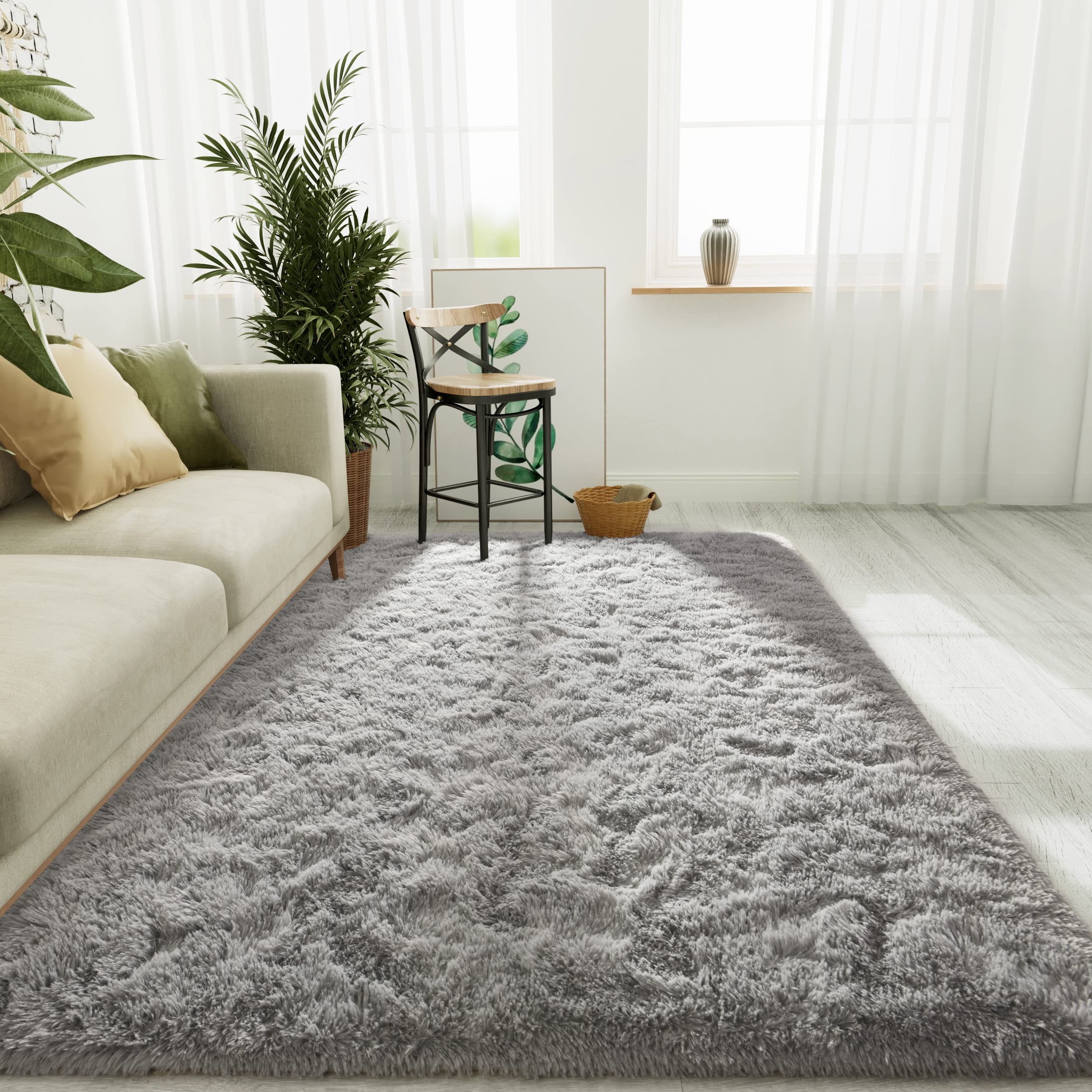 Foto 3 pulgar | Alfombra Lochas Ultrasuave Y Esponjosa Para Sala De Estar, 72 X 108 Pulgadas - Venta Internacional.