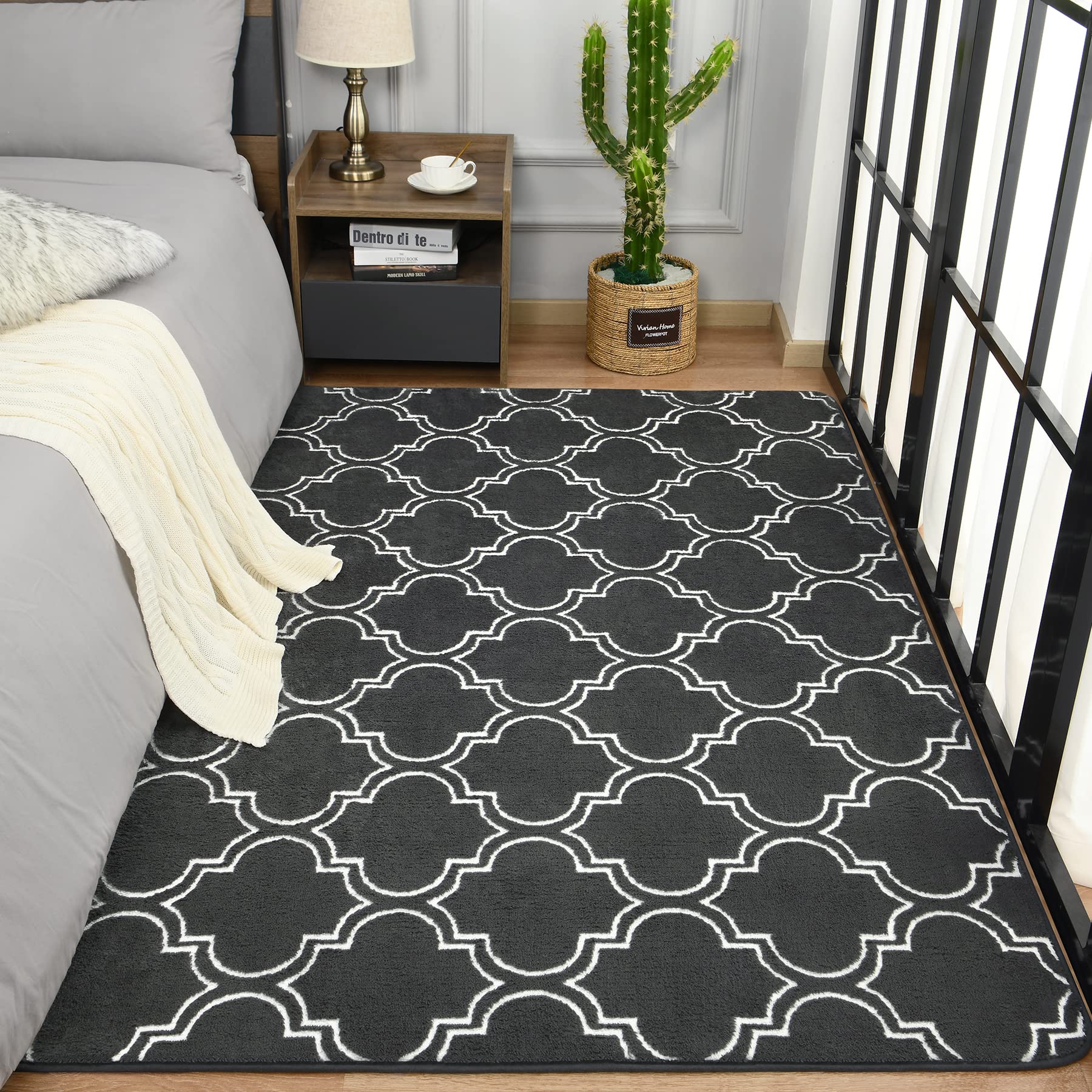 Foto 4 pulgar | Alfombra Chicrug Shag Geométrica Moderna 160 X 230 Cm para Dormitorio - Venta Internacional